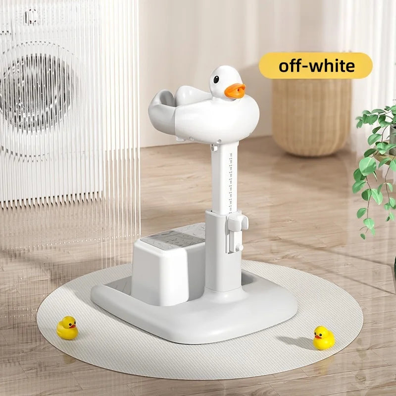 Baby Standing Bath Table Adjustable Height Folding Children'S Bath Device Bath Stand Non-Slip Children'S Bath Stand for Home Use