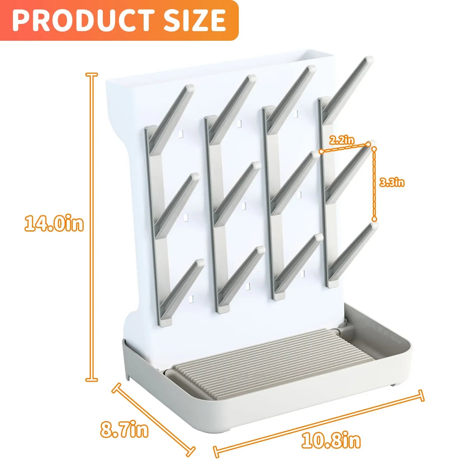 Baby Bottle Drain Rack Drying Rack Baby Bottle Drying and Draining Stand Baby Bottle Box Storage Box Storage Rack
