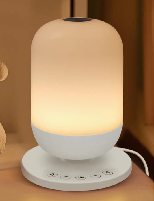 Tuya App Smart White Noise Machine Baby Sleep Sound Machine Colorful Night Lights 34 Soothing Sounds Supports APP Remote Control