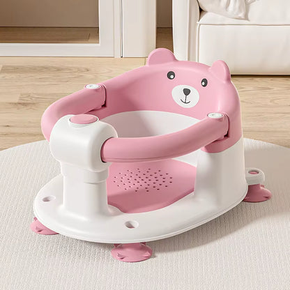Baby Home Bath Seat Children Bath Artifact Bath Stool Can Sit Baby Bath Chair Bath Tub Bracket Non-Slip Bath Stool