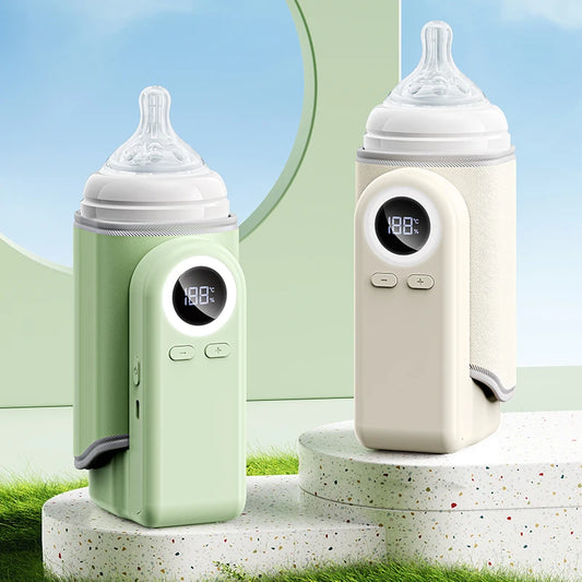 USB Portable Milk Warmer for Baby Outdoor Constant Temperature Bottle Insulation Cover Hot Milk and Milk Heating Cover