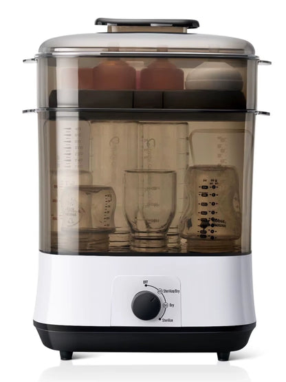 Baby Feeding Bottle Sterilizers Dryer Heater Electric Steam Sanitizer Large Bottle Steamer High Temperature Sterilization