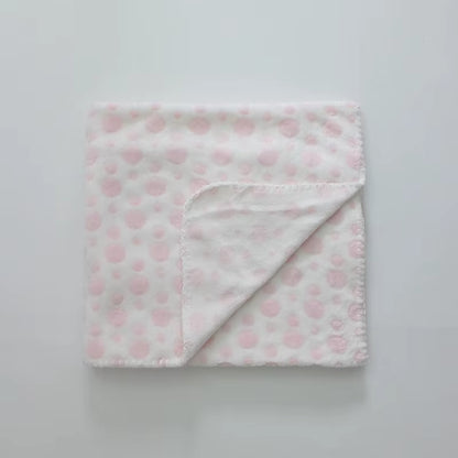 2 Piece Plush 30 X 30 Baby Security Sleep Blanket 6 Style Stuffed Animal Set Pink Bunny Newborn Baby Gift