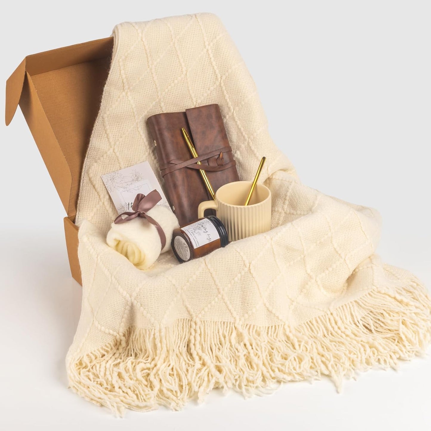 Self Care Gifts for Women, Get Well Soon Gifts Basket, Sympathy Gift Baskets，Care Package，After Surgery Feel Better Thinking of You Sending Hugs Gifts Idea for Mom Her Best Friends Sister