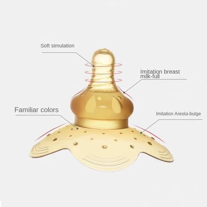 Silicone Nipple Protector Breastfeeding Mother Protection Shields Milk Cover Popular Milk Nipple Anti-Overflow Breast Pad New