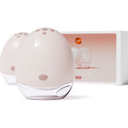 Hands Free Breast Pump, Double Wearable Breast Pump, Electric Breast Pump with 4 Modes & 9 Levels