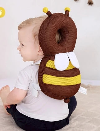 Head Back Protector Baby Protect Pillow Learn Walk Headgear Prevent Injured Safety Pad Prevention Fall Cartoon Bee Kids Pillows