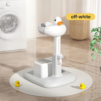 Baby Standing Bath Table Adjustable Height Folding Children'S Bath Device Bath Stand Non-Slip Children'S Bath Stand for Home Use