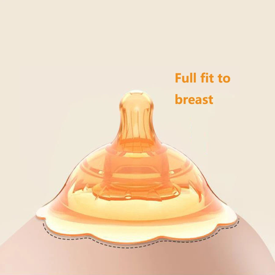 1Pcs Silicone Nipple Protectors Feeding Mothers Nipple Protection Cover Breastfeeding Mother Milk Portable Nipple Anti-Overflow
