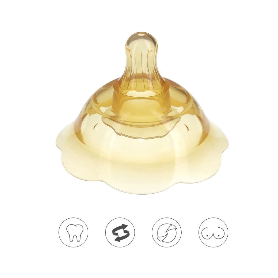 1Pcs Silicone Nipple Protectors Feeding Mothers Nipple Protection Cover Breastfeeding Mother Milk Portable Nipple Anti-Overflow