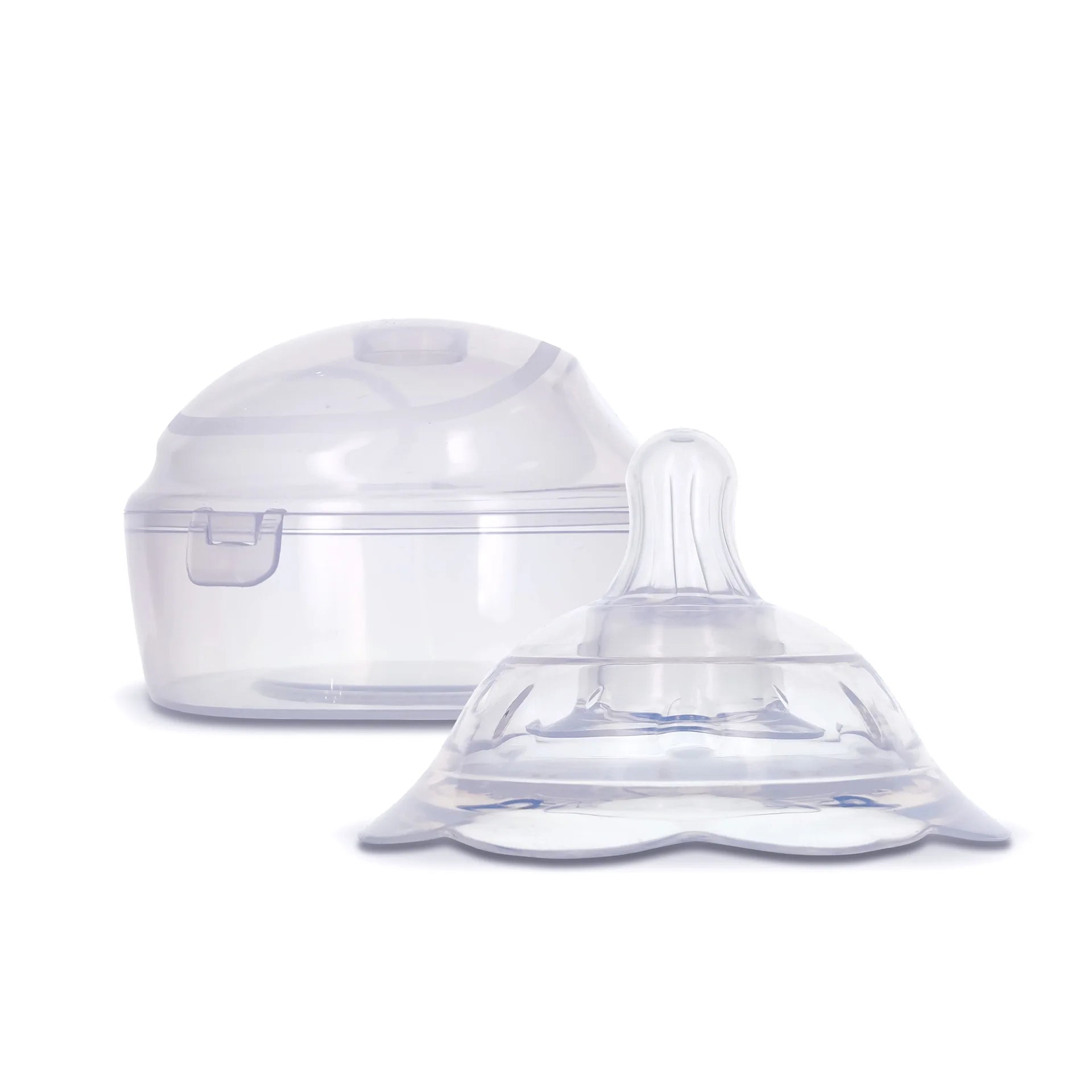 1Pcs Silicone Nipple Protectors Feeding Mothers Nipple Protection Cover Breastfeeding Mother Milk Portable Nipple Anti-Overflow