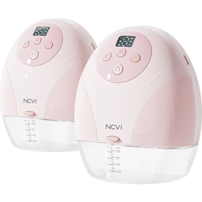 Hands Free Breast Pump, Double Wearable Breast Pump, Electric Breast Pump with 4 Modes & 9 Levels