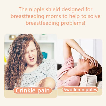 The Original Silvering Nursing Cups - Tri-Laminate Silver-Nipple Shields for Nursing Newborn -Breastfeeding Essentials - Protect