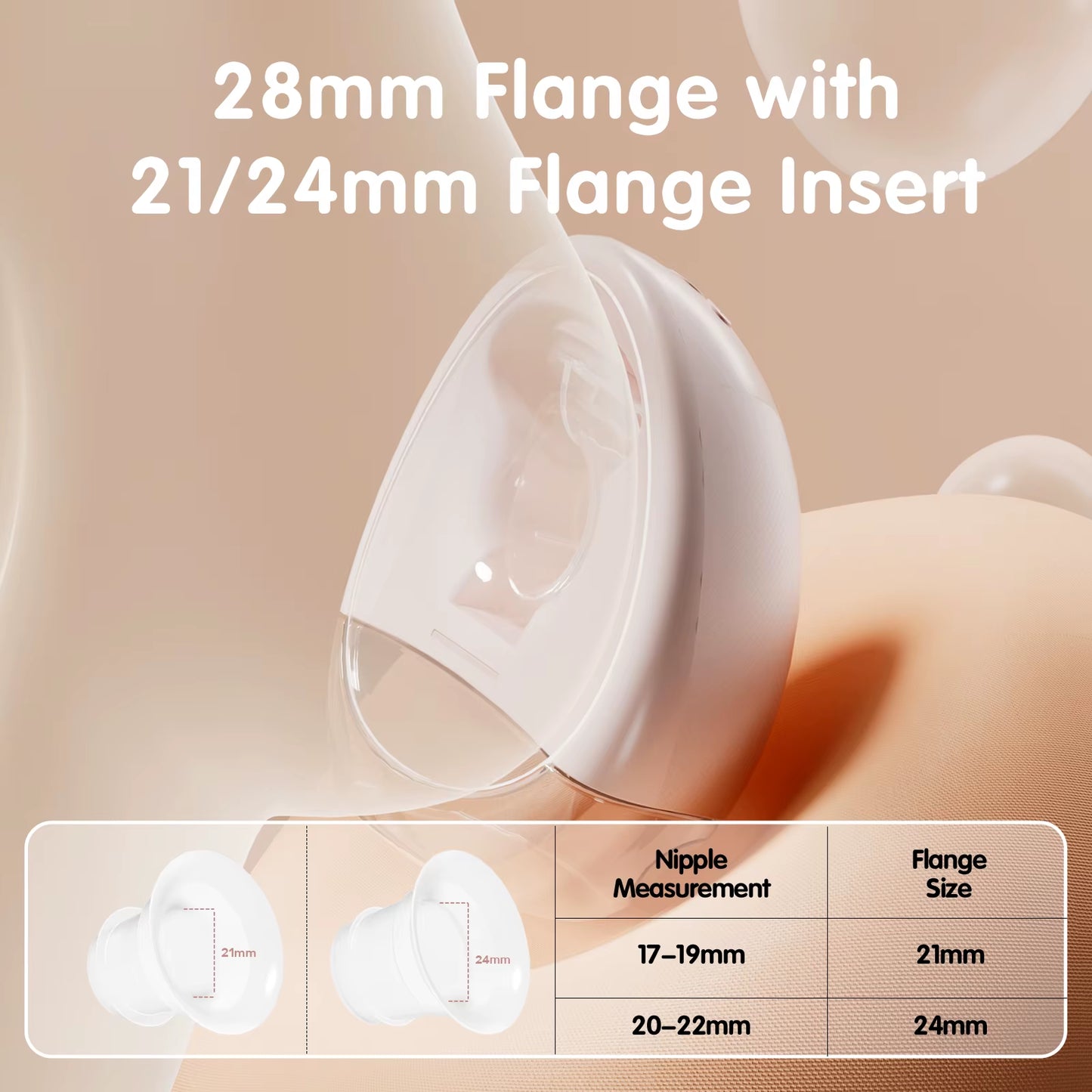 Hands Free Breast Pump, Double Wearable Breast Pump, Electric Breast Pump with 4 Modes & 9 Levels