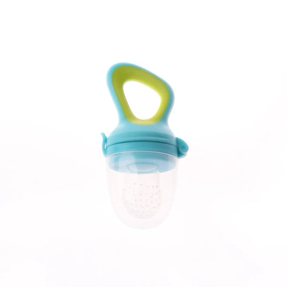 Baby Fresh Fruit Food Feeder Pacifier with BPA Free Silicone Pouch Infant Teething Toy Baby Supplement Food Feeding Soother